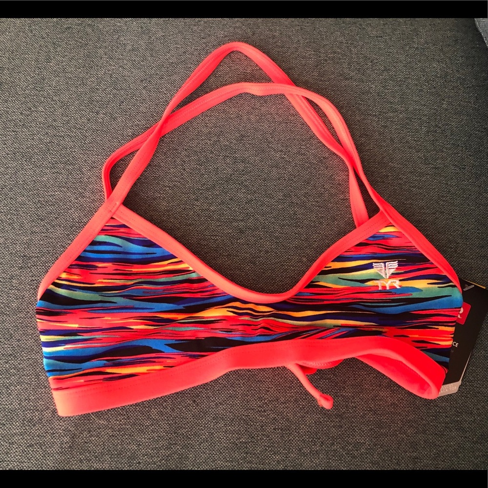 TYR Bonzai tie back top Xs